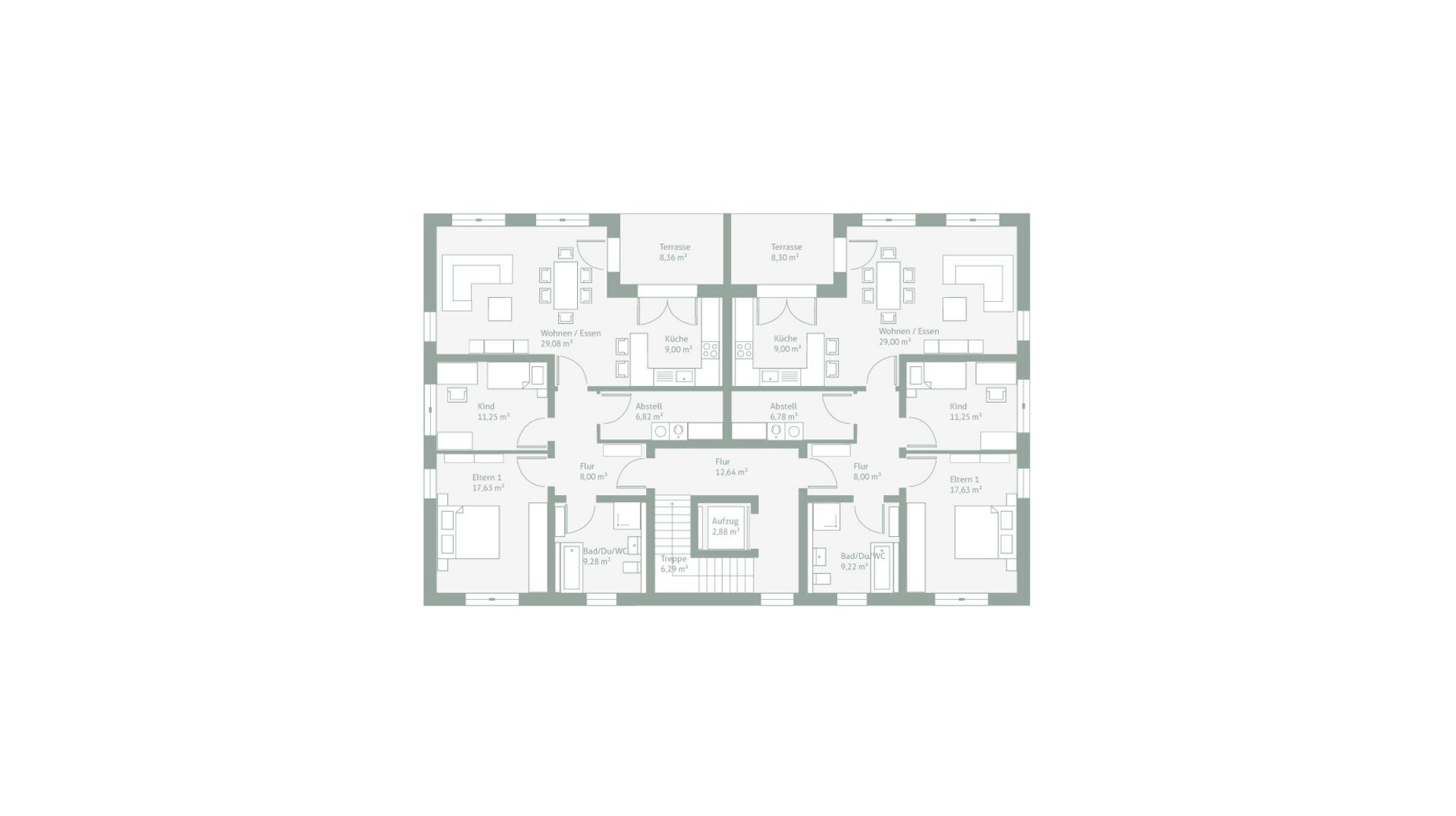 Grundriss DeinInvestHaus 881S Obergeschoss 1