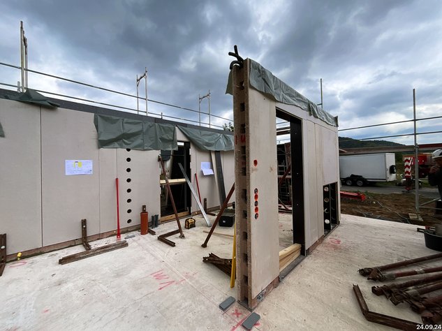 Hausmontage Erdgeschoss