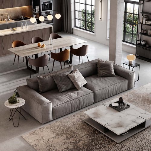 Innenaufnahme Wohn-/ Essbereich