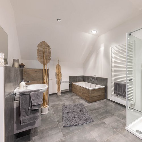 Badezimmer Innenaufnahme